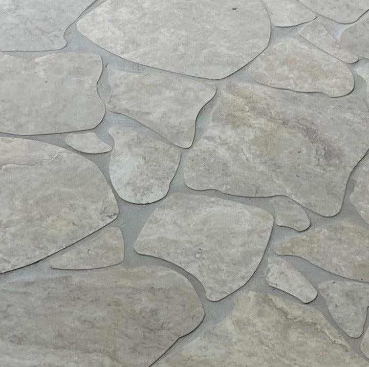Travertino Travertine Look Porcelain Crazy Pave