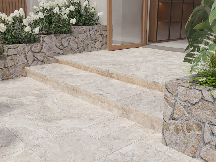 Travertino Travertine Look Porcelain Floor & Wall Tile