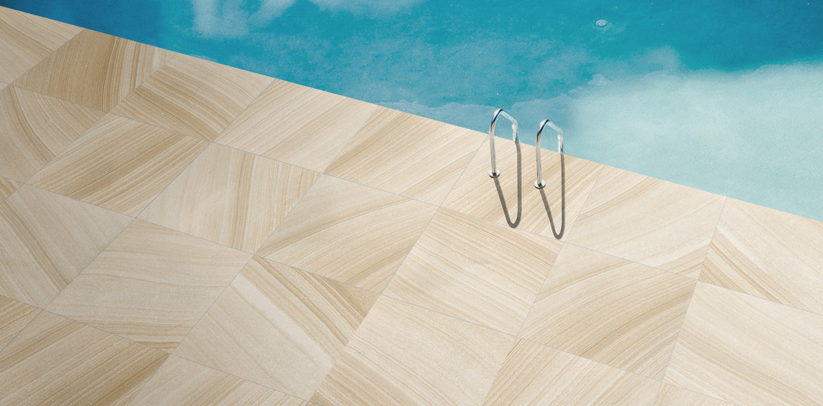 Pyrmont Sandstone Look Porcelain Floor Tile
