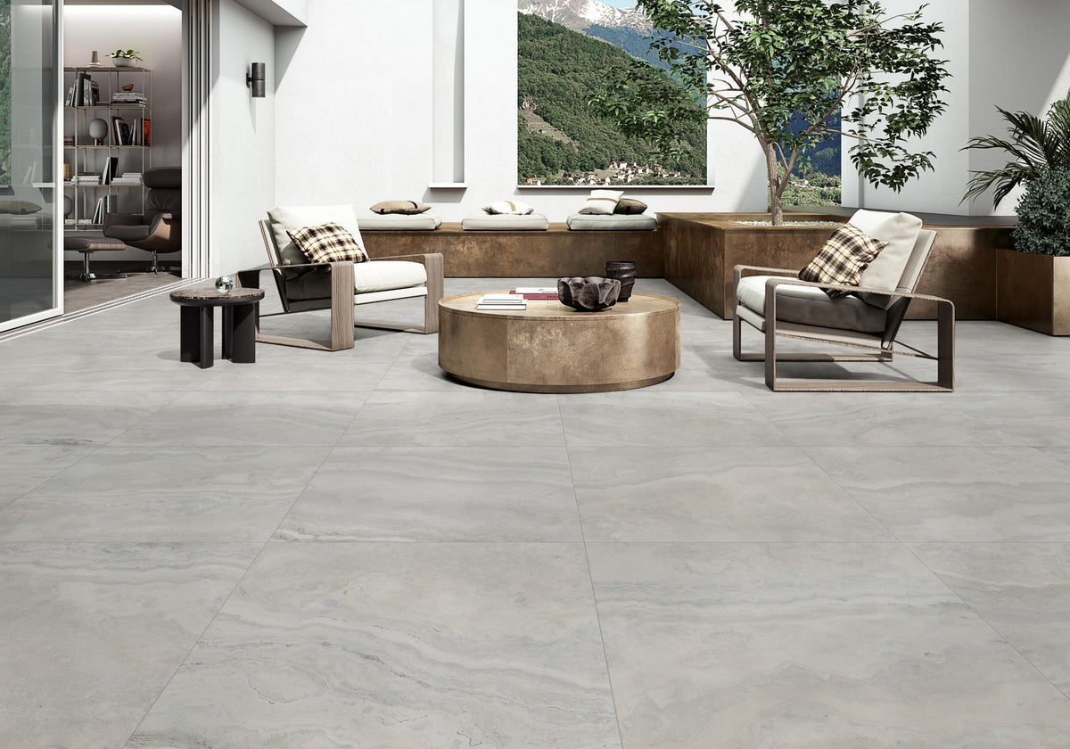 Ascoli Stone Look Porcelain Floor & Wall Tile