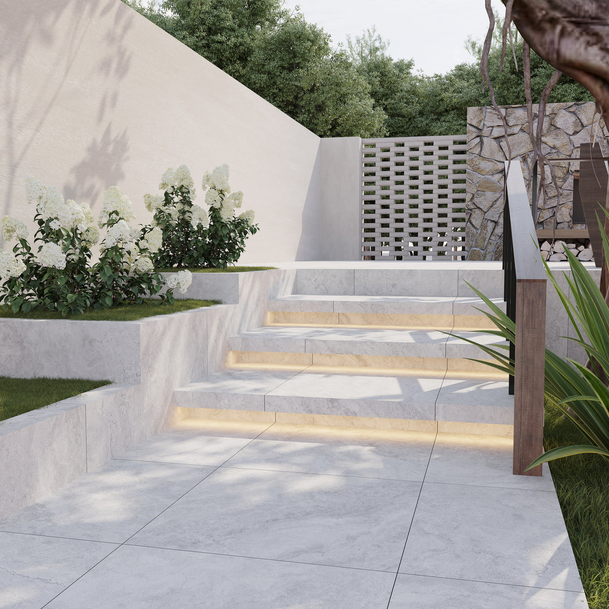 Travertino Travertine Look Porcelain Floor & Wall Tile