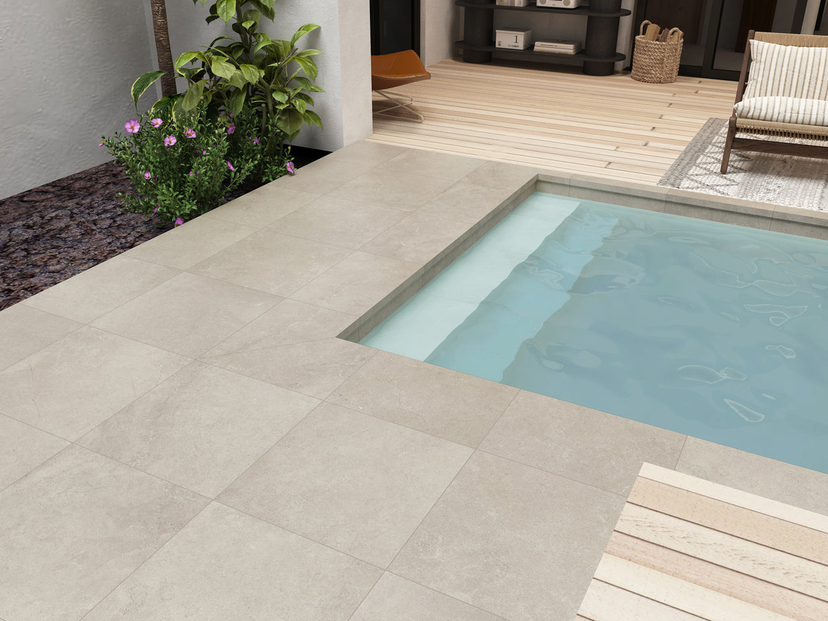 Provence Limestone Look Porcelain Floor & Wall Tile
