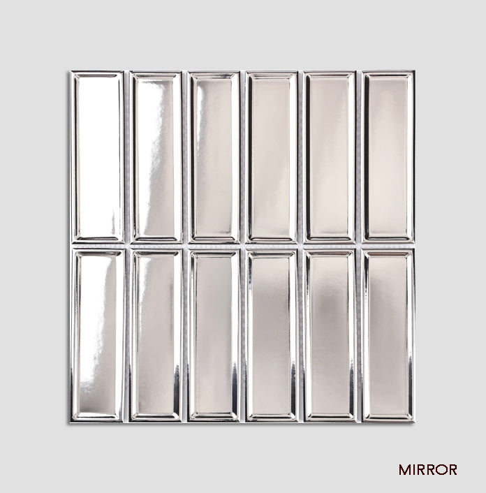 Frame Linear Porcelain Tiles | Gloss & Matt Finger Wall Tiles