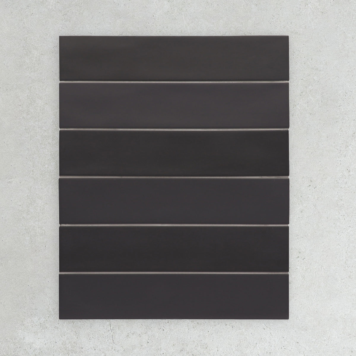 Wadi Series Porcelain Tiles in Noir, Matt finish