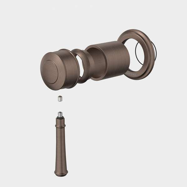Riviere Bath/Shower Mixer - Trim Kit in Brushed Bronze | Caroma