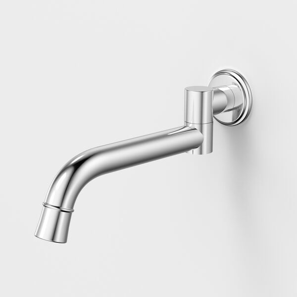 Chrome - Riviere Swivel Bath Outlet 220mm