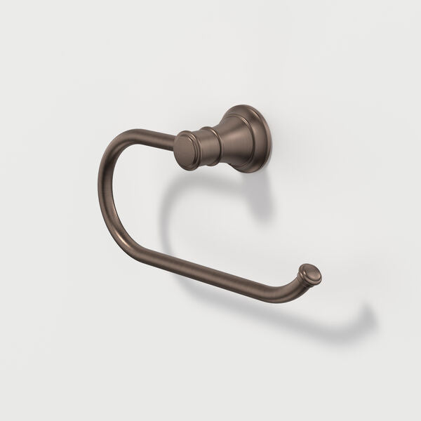 Riviere Toilet Roll Holder in Brushed Bronze | Caroma #Colour_Brushed Bronze