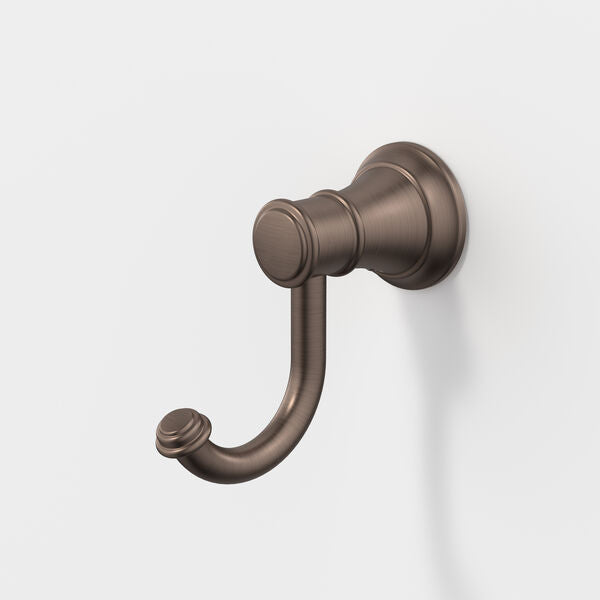 Brushed Bronze - Riviere Robe Hook