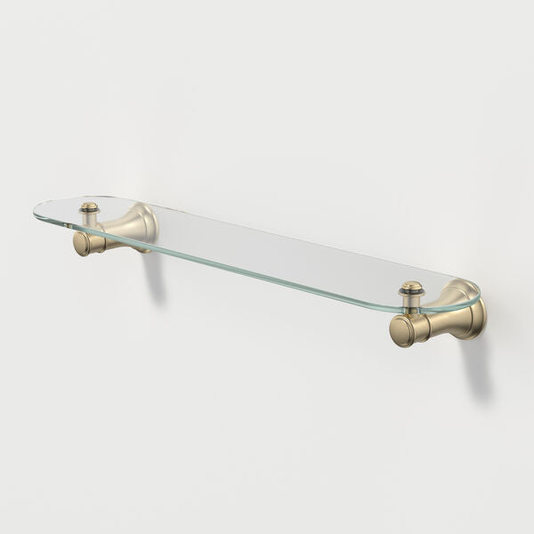 Brushed Brass - Riviere Bathroom Shelf