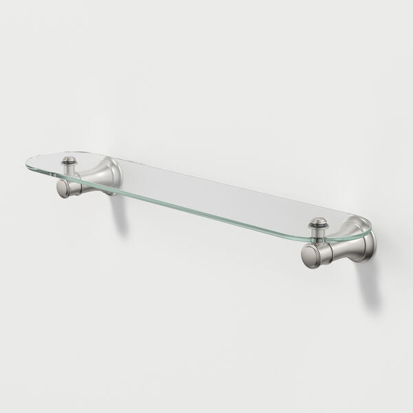 Brushed Nickel - Riviere Bathroom Shelf