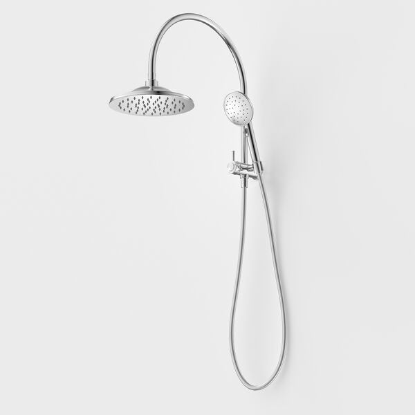 Riviere Compact Twin Shower in Chrome | Caroma #Colour_Chrome