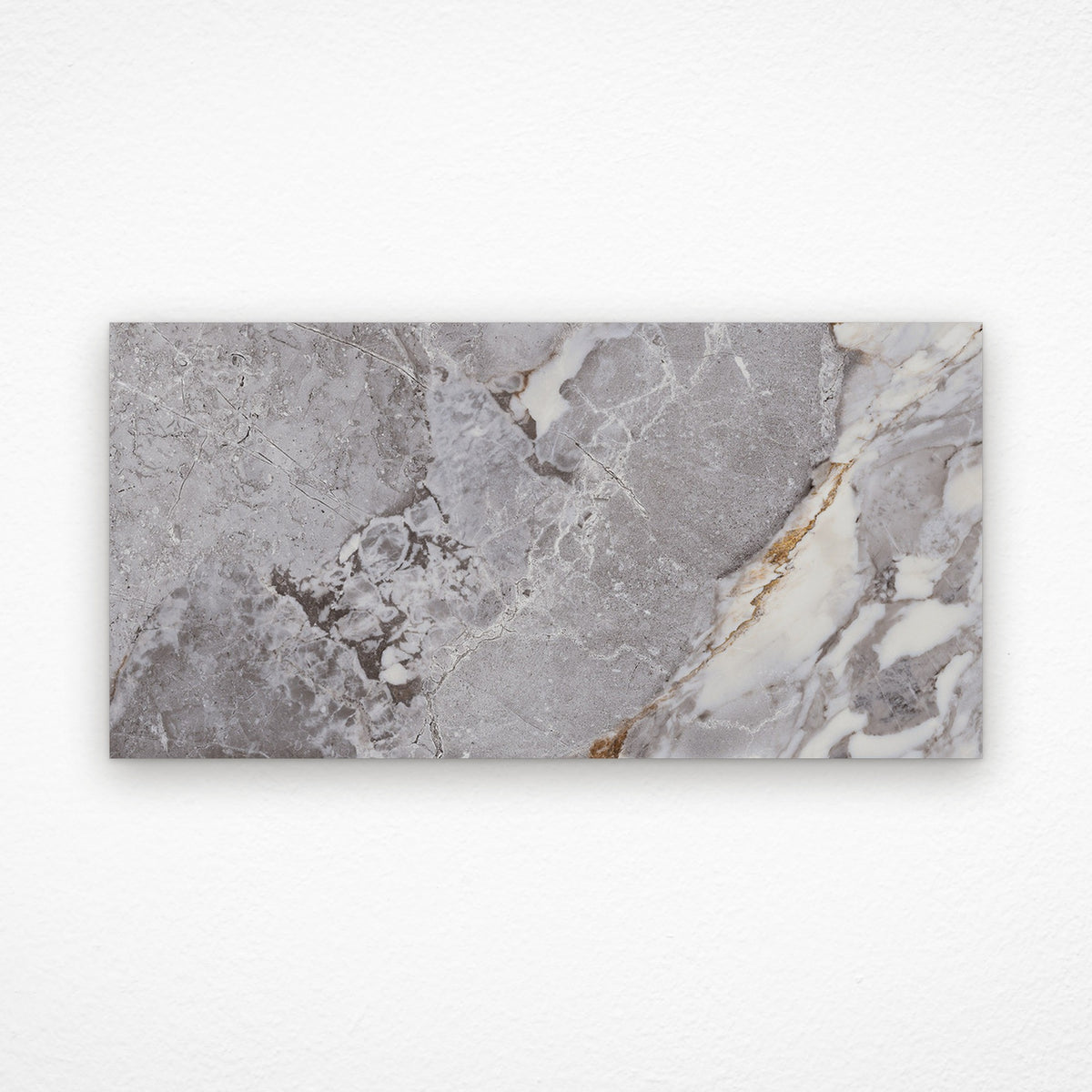 Unico Grey Marble Look Italian Porcelain Floor & Wall Tile