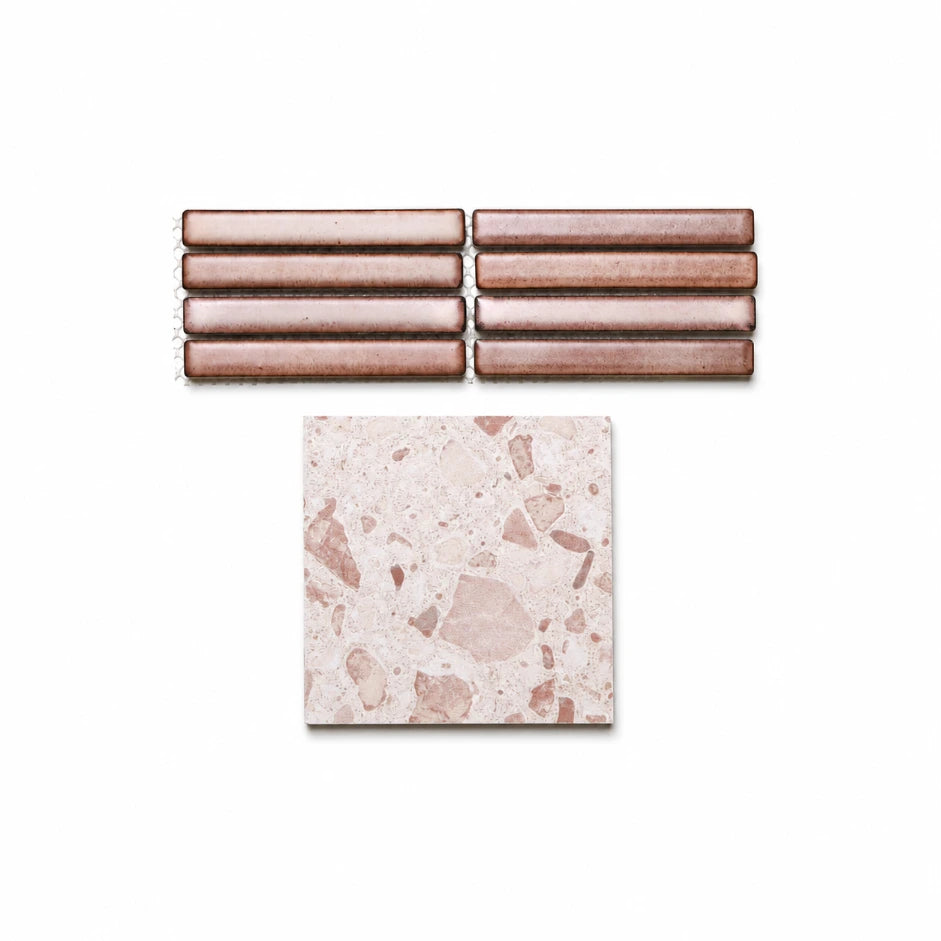 Terrazzo Rosso Crema & Beige Clay Sample Pack