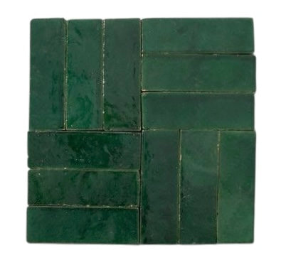 Zellige Handmade Glazed Tile | Square, Mini & Bejmat