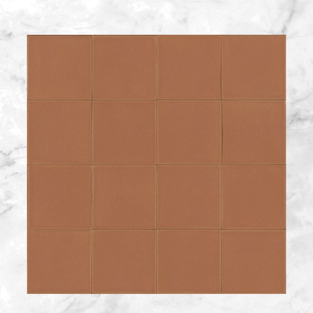 Confetto Series Porcelain Subway Tiles in Mattone, Matt finish