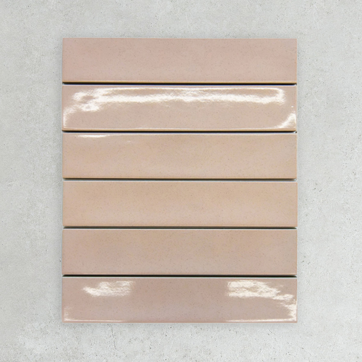 Arou Series Spanish Porcelain Tile in Rosa, Gloss finish