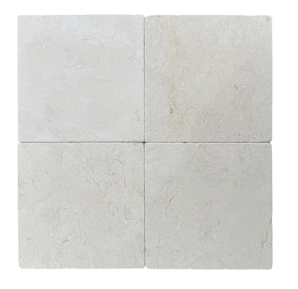 Vratsa Beige Square Limestone Tile | Tumbled Natural Stone