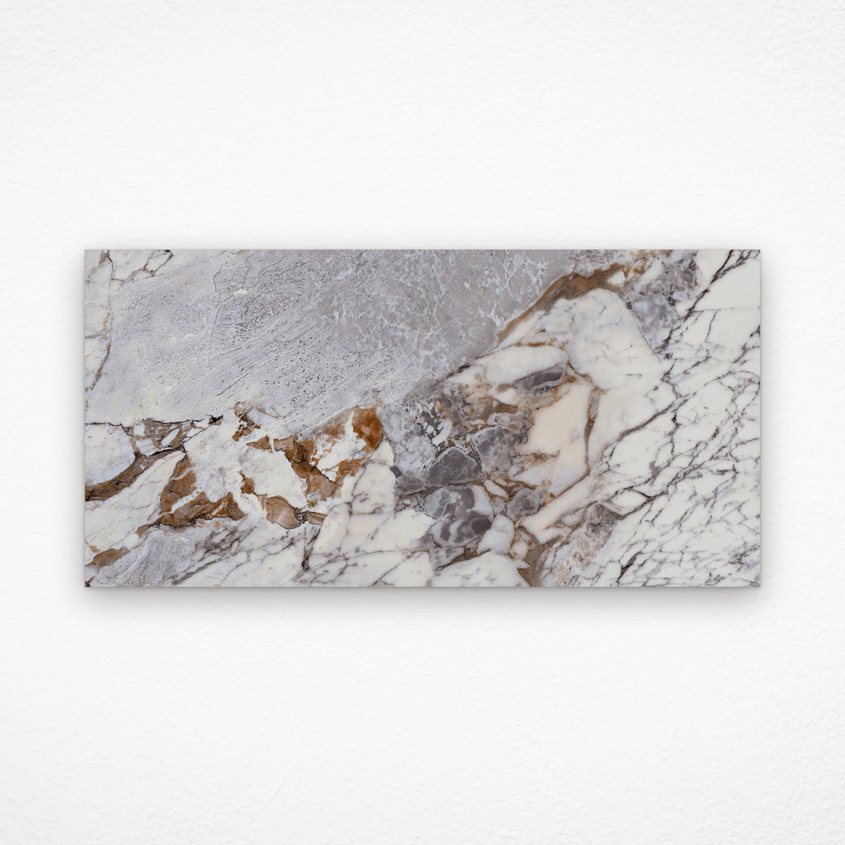 Unico Grey Marble Look Italian Porcelain Floor & Wall Tile