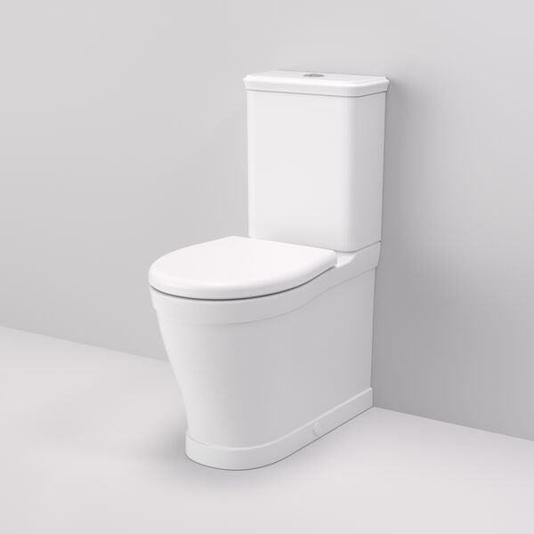 Riviere Cleanflush Wall Faced Close Coupled Toilet Suite - Back Entry in Matte White | Caroma #Colour_Matte White