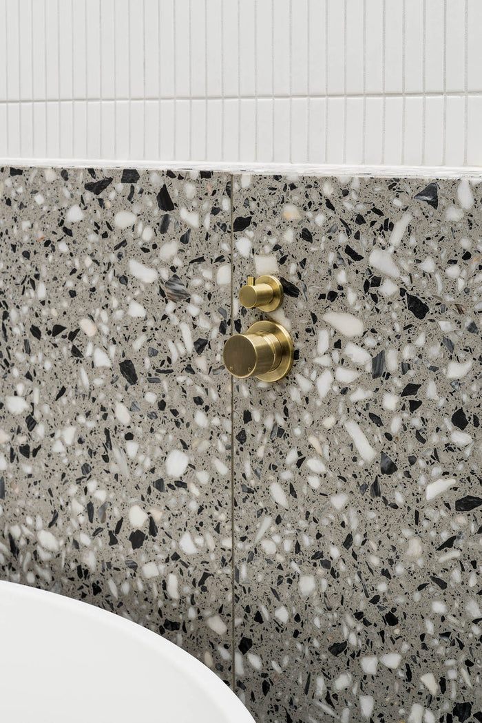 Round Diverter Mixer Pinless Handle Trim Kit - In-wall Body Not Included in Tiger Bronze | Meir #Colour_Tiger Bronze