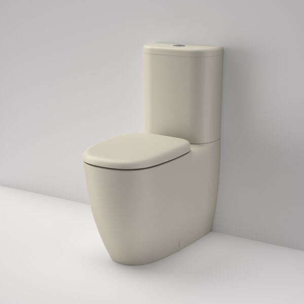 Contura II Cleanflush Wall Faced Close Coupled Toilet Suite - Bottom Inlet in Matte Clay | Caroma #Colour_Matte Clay