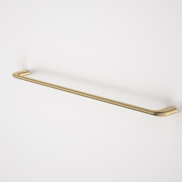 Brushed Brass - Contura II 820mm Single Towel Rail