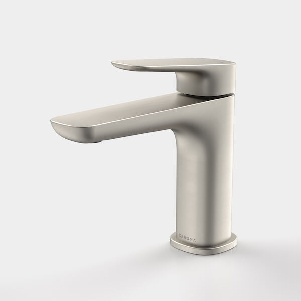 Contura II Basin Mixer in Brushed Nickel | Caroma #Colour_Brushed Nickel