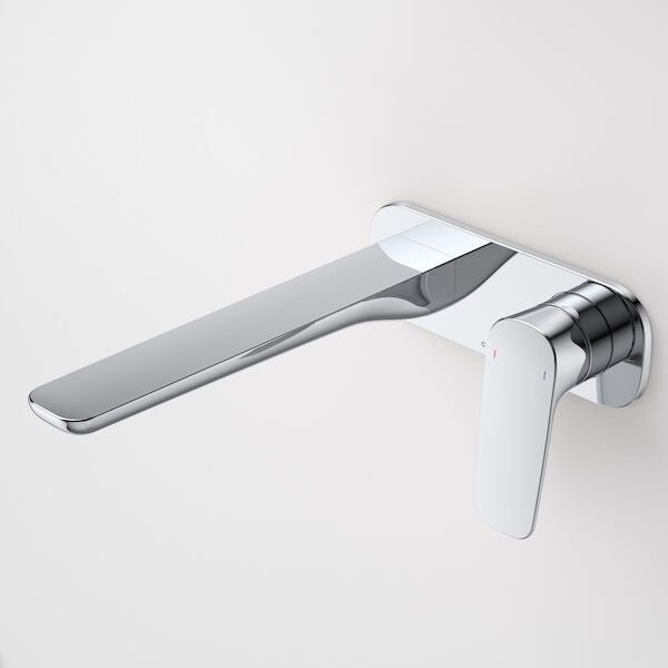 Contura II Wall Basin/Bath Mixer 220mm in Chrome | Caroma
