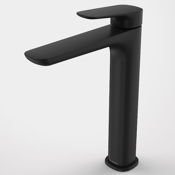 Contura II Tower Basin Mixer in Matte Black | Caroma #Colour_Matte Black