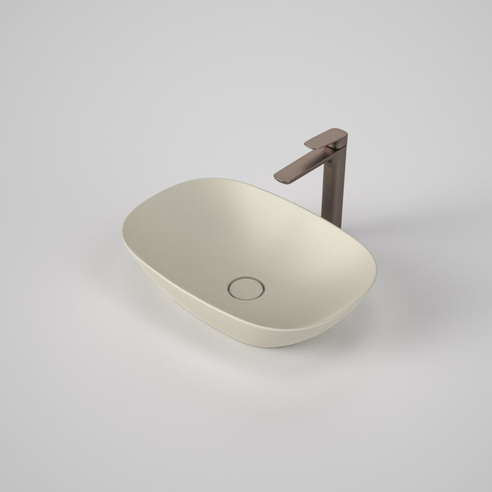 Contura II 530mm Above Counter Basin in Matte Clay | Caroma #Colour_Matte Clay