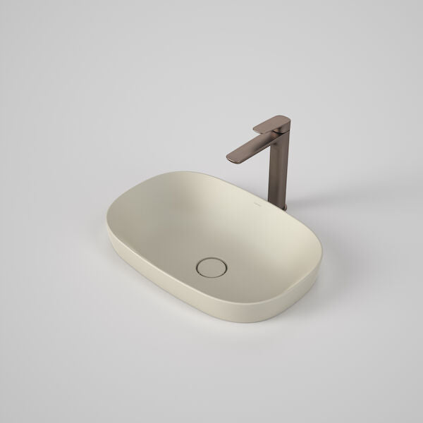 Contura II 530mm Inset Basin in Matte Clay | Caroma #Colour_Matte Clay