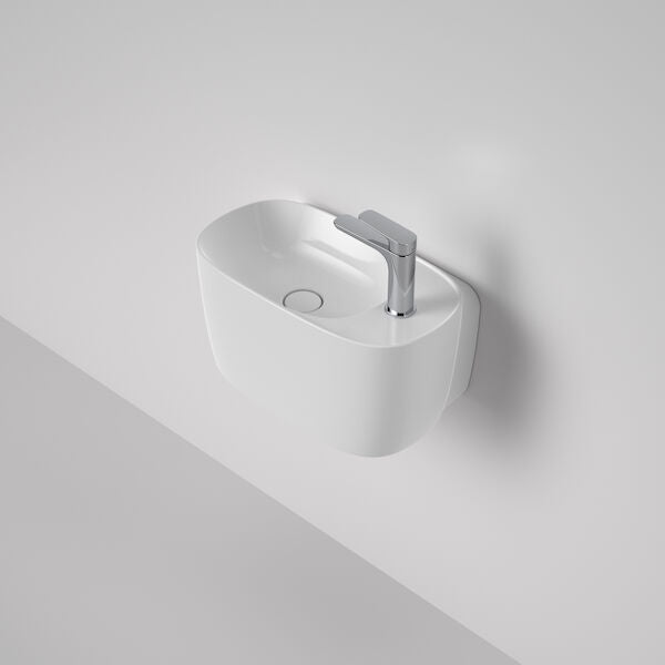 Contura II Hand Wall Basin in White | Caroma #Colour_White