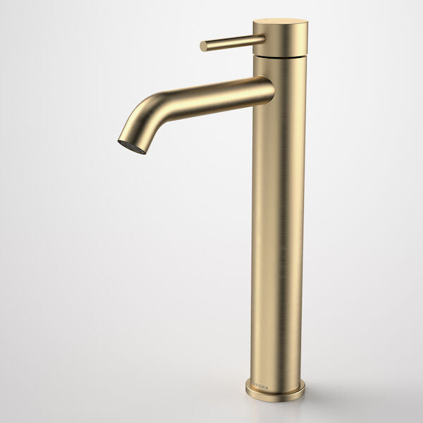 Liano II Tower Mixer in Brushed Brass | Caroma #Colour_Brushed Brass