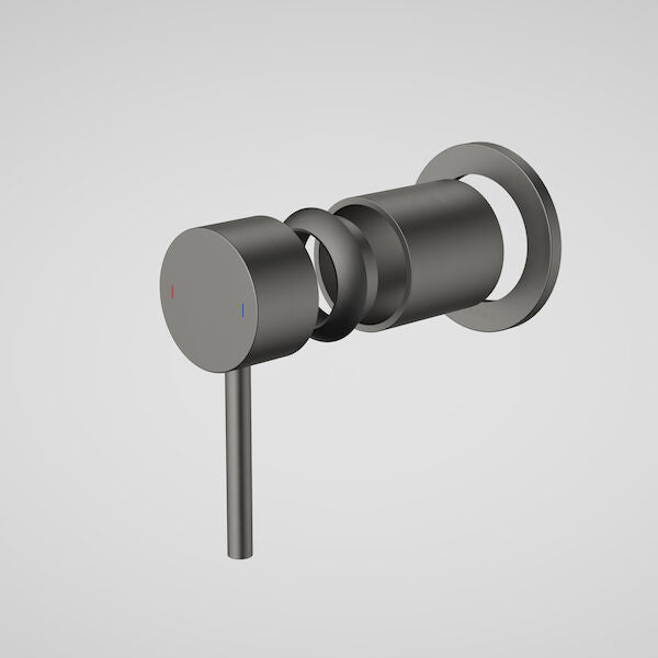 Liano II Bath/Shower Trim Kit - Round in Gunmetal | Caroma #Colour_Gunmetal