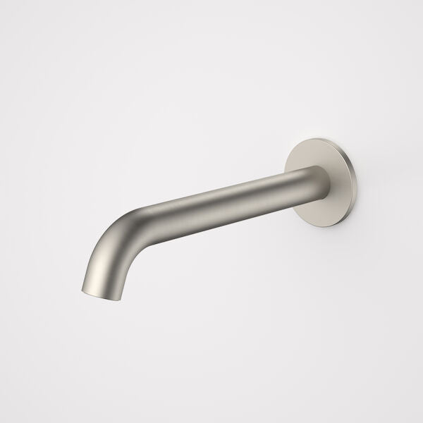 Liano II 210mm Basin/Bath Outlet - Round in Brushed Nickel | Caroma #Colour_Brushed Nickel