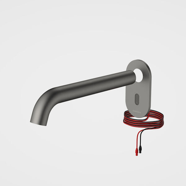 Liano II Sensor 210 Wall Outlet Trim Kit in Gunmetal | Caroma #Colour_Gunmetal