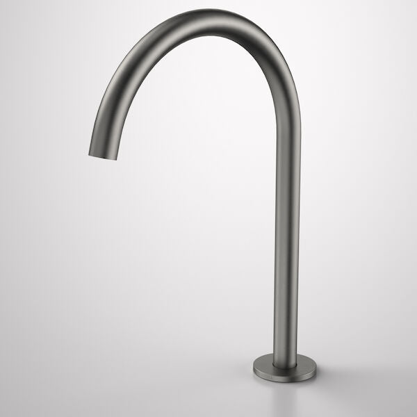 Liano II Hob Swivel Outlet 200mm in Gunmetal | Caroma #Colour_Gunmetal