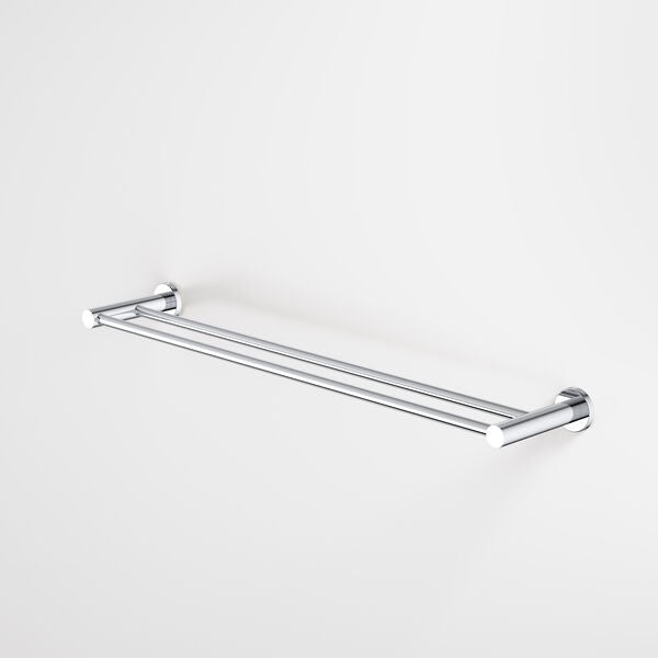 Liano II Double Towel Rail 640mm in Chrome | Caroma #Colour_Chrome
