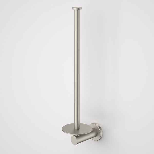 Liano II Spare Toilet Roll Holder in Brushed Nickel | Caroma #Colour_Brushed Nickel