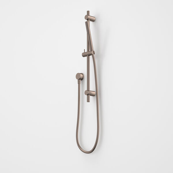Brushed Bronze - Liano II 3 Function Microphone Rail Shower