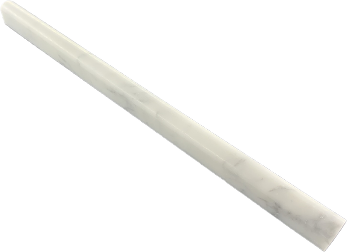 Carrara & Calacatta Marble Trims | Pencil Capping, Bullnose & Skirting