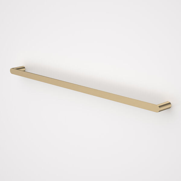 Urbane II 825mm Single Towel Rail in Brushed Brass | Caroma #Colour_Brushed Brass