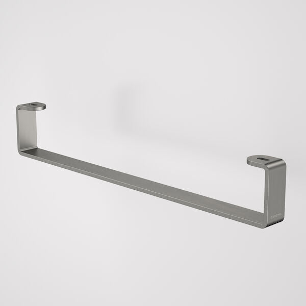Urbane II Hand Wall Basin Integrated Rail in Gunmetal | Caroma #Colour_Gunmetal