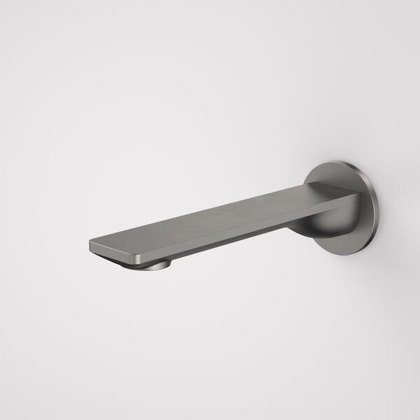 Urbane II 180mm Basin/Bath Outlet - Round Cover Plate in Gunmetal | Caroma #Colour_Gunmetal