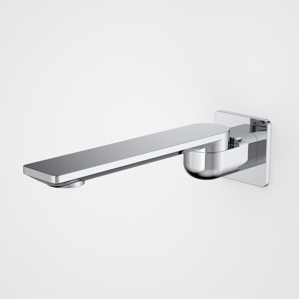 Urbane II 220mm Bath Swivel Outlet - Square Cover Plate in Chrome | Caroma #Colour_Chrome