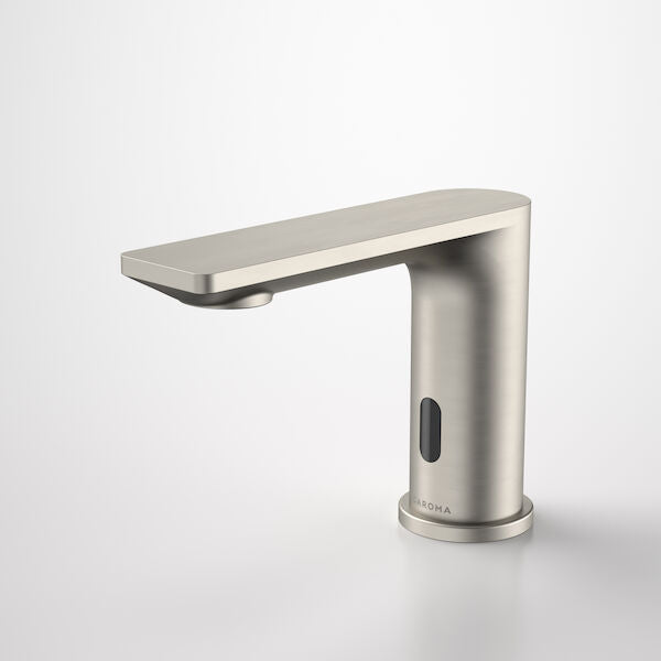 Urbane II Sensor Hob Mounted Outlet in Brushed Nickel | Caroma #Colour_Brushed Nickel