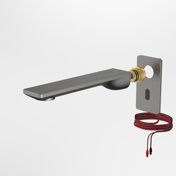 Urbane II Sensor 180 Wall Outlet Trim Kit in Gunmetal | Caroma #Colour_Gunmetal