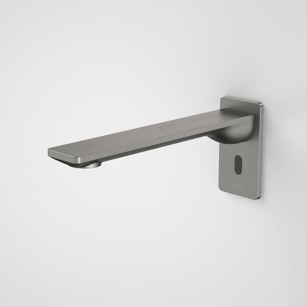 Urbane II Sensor 220 Wall Outlet Complete Kit in Gunmetal | Caroma #Colour_Gunmetal