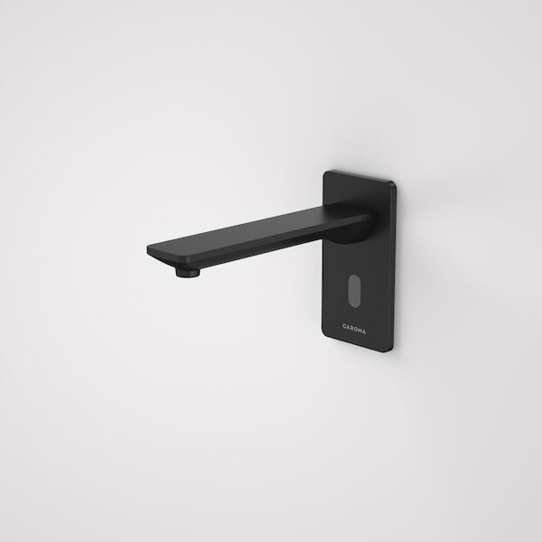 Urbane II Sensor Wall Mounted Soap Dispenser Kit in Matte Black | Caroma #Colour_Matte Black