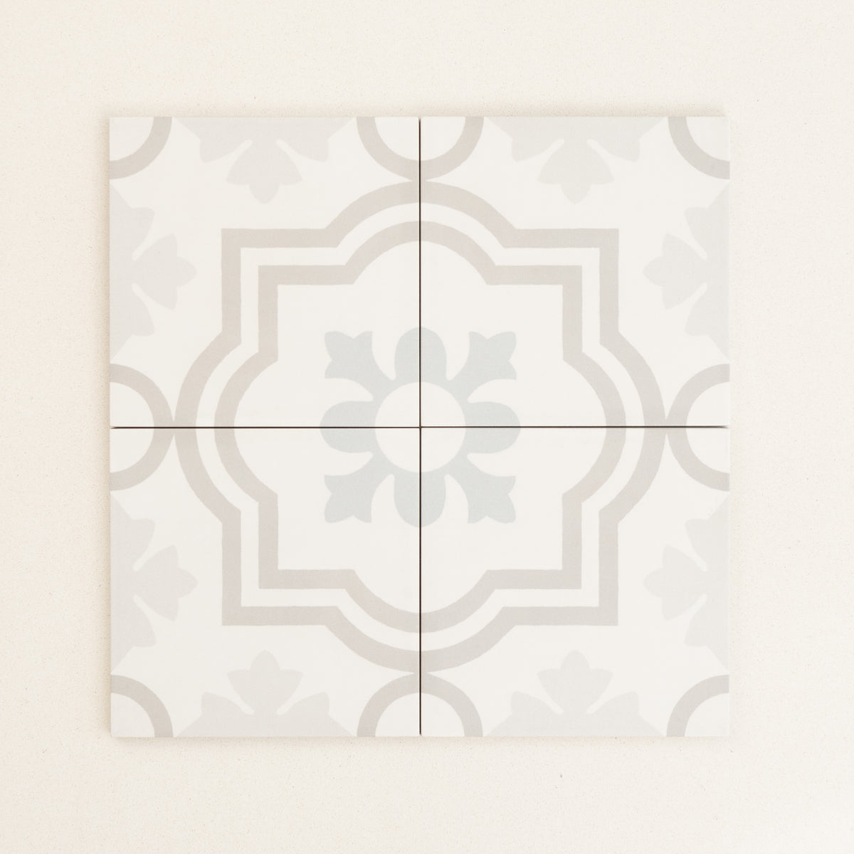 Italian D Segni Series Floor & Wall Patterned Tile in Tappeto 11 Osso Decor, Matt finish